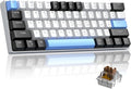 60% Mechanical Gaming Keyboard, Mixed Color Keycaps Gaming Keyboard by Camiysn