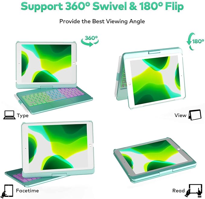 HOTLIFE Keyboard Case for iPad 10.2 - Image 6