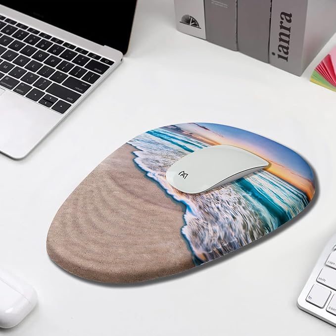 Sunset Mouse Pad, Ergonomic Mouse Pad - Image 6