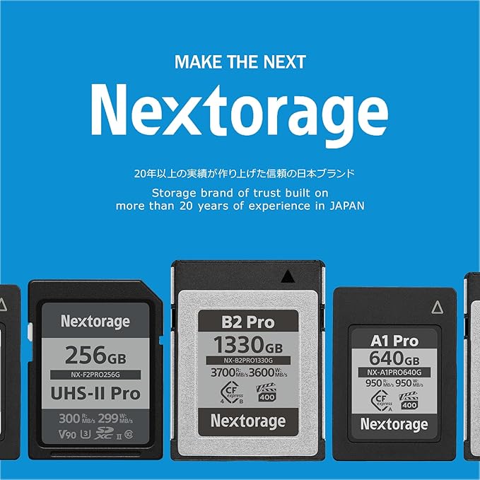 Nextorage 480GB CFexpress Type A VPG200 Japanese Brand Max. Write Speed 950MB/s - Image 2