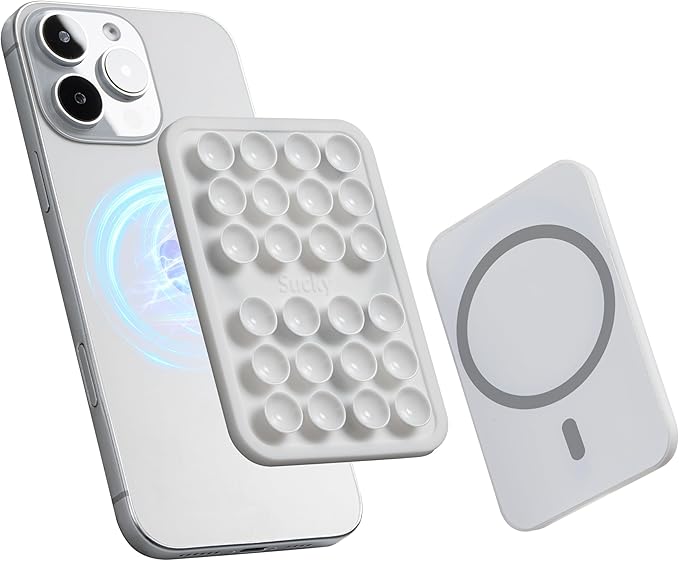 SUCKY Silicone Suction Phone Case Adhesive Mount by Sucky
