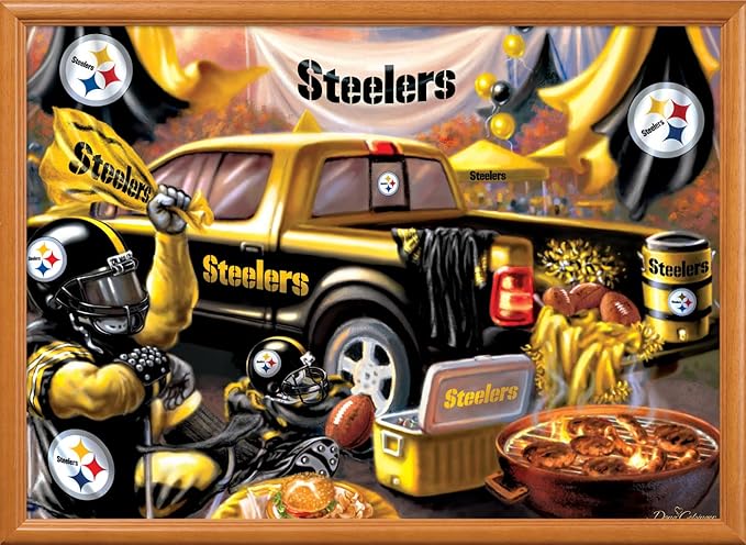 MasterPieces - 1000 Piece Jigsaw Puzzle, NFL Pittsburgh Steelers, Fun - Image 9