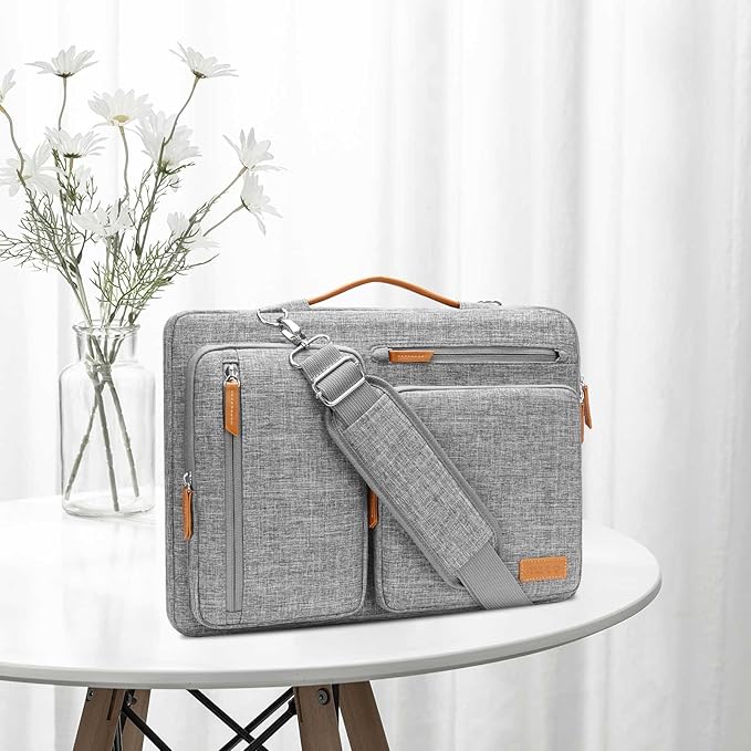 MOSISO 360 Protective Laptop Shoulder Bag, 15 inch Computer Bag Compatible - Image 7