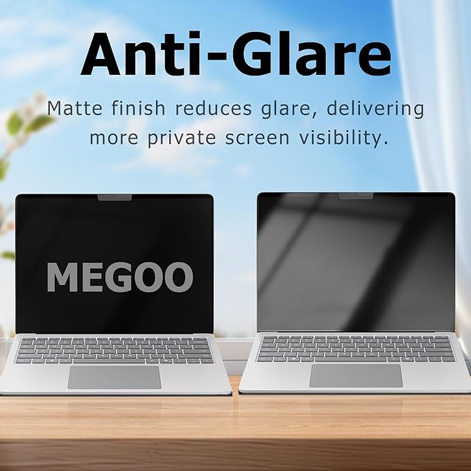 Megoo Privacy Screen for Surface Laptop 13 inch, Magnetic Anti-Spy Film - Image 7