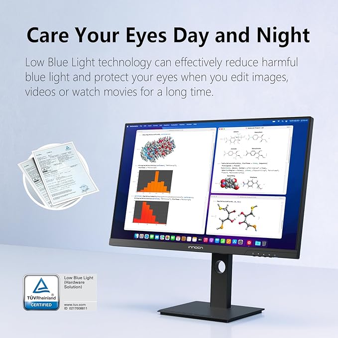 INNOCN 27" 2K 1440P QHD Monitor 100Hz IPS PC Computer Monitor - Image 4