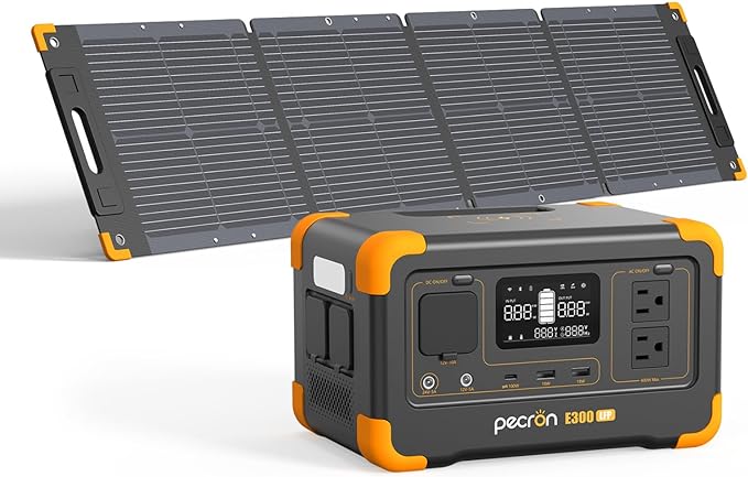 PECRON E300LFP 288Wh Solar Generator by pecron