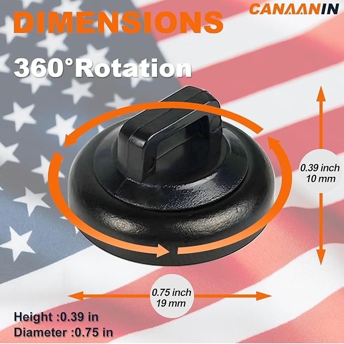 Magnet Zip Tie Mount Clips Magnetic Zip Ties Mount Base Holder Strong Wire - Image 5