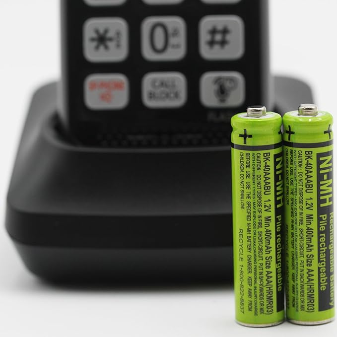 2 BK-40AAABU 1.2V 400mAh Battery Packs - Image 4