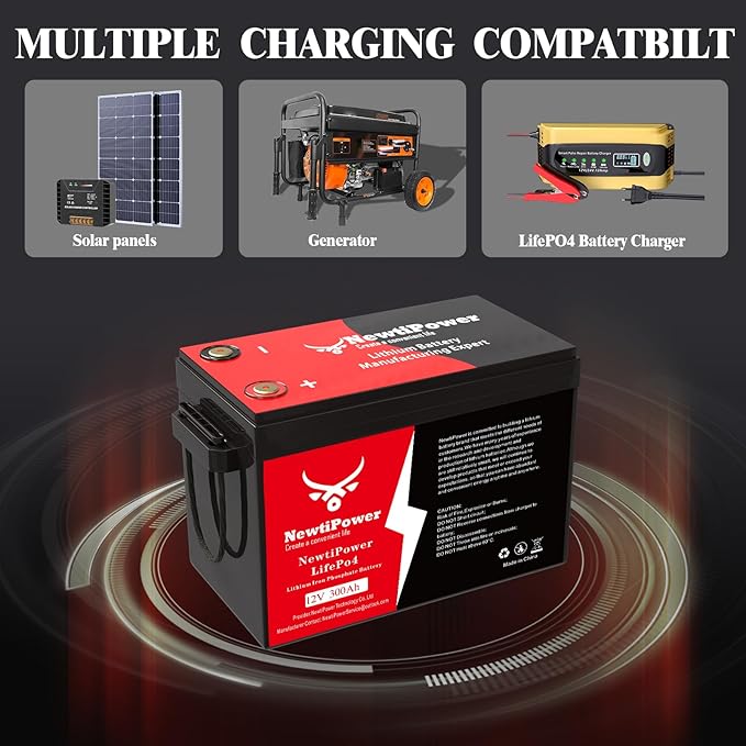 12V 300Ah Golf Cart Lithium LiFePO4 Battery - Image 5
