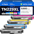 TN229XL Toner Cartridge Set 4-Pack Replacement by JCTONER