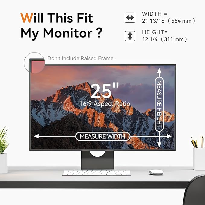 25 Inch Computer Privacy Screen - Image 5