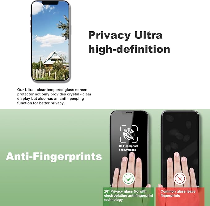 2 Pack Privacy Screen Protector - Image 6