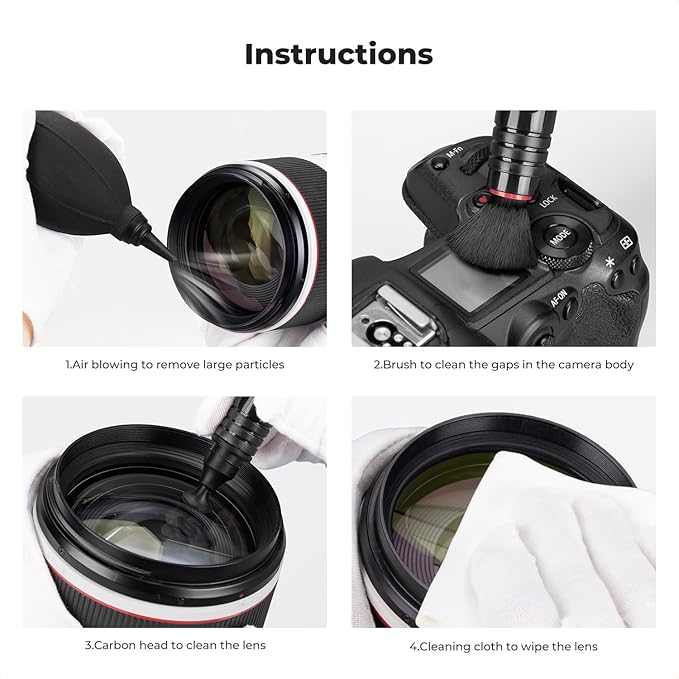 K&F Concept 4-in-1 Camera Cleaning Kit - Image 7