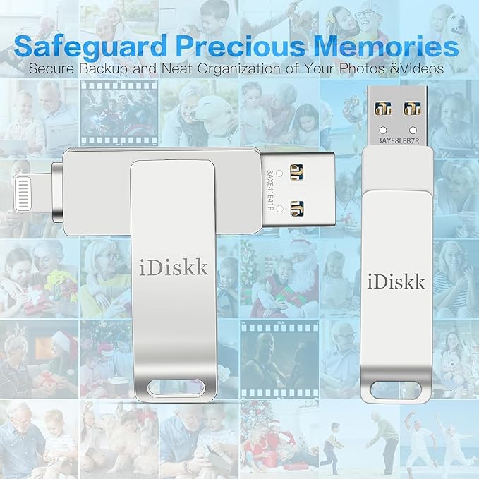 【App-le Certified 1T B】 iDiskk Photo Storage iPhone Flash Drive Photo Stick - Image 7