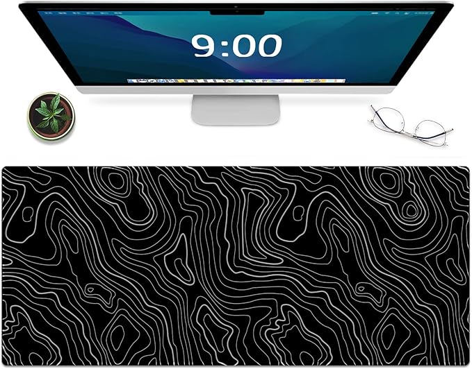 Gaming Mouse Mat Forest Background Pattern XXL XL Large Mouse Mat Long Extended by Galdas