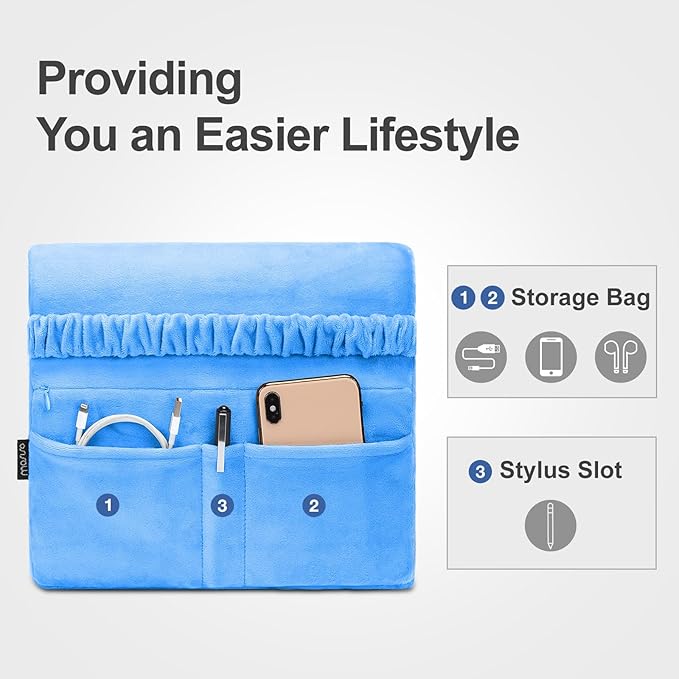 MOSISO Tablet Pillow Stand, Soft Tablet Holder - Image 3
