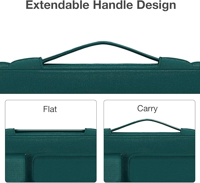MOSISO 360 Protective Laptop Case 13.3 inch, 13-13.3 inch Laptop Sleeve - Image 5