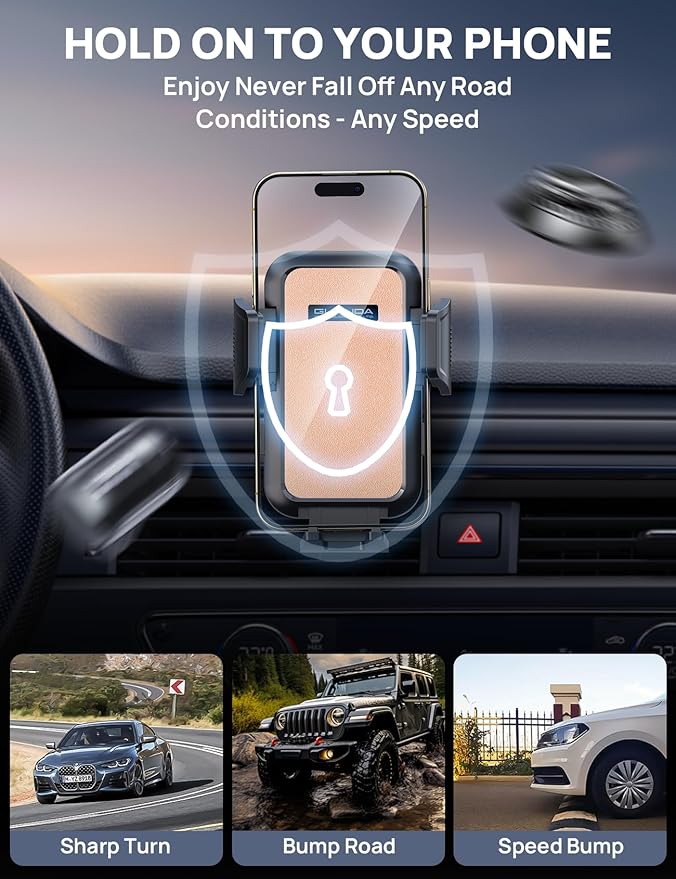 Dashboard Phone Holders for Your Car, Car Cell Phone Holder, Rotatable Suction - Image 6