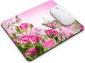 Beautiful Flowers Plants Mouse Pad Rubber Base Mouse Mat Non-Slip Mousepad by Mzmrss