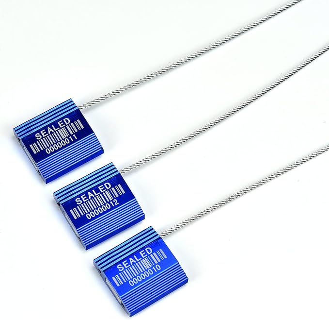 50 Blue High Security Cable Seals - Image 5