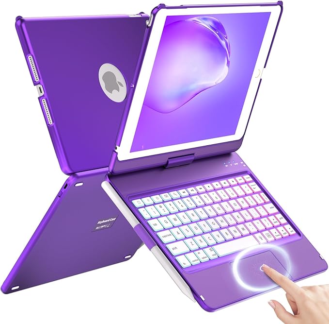 Keyboard Case for iPad 10.2 9th/8th/7th Gen by HOME