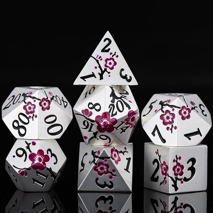 DND Metal Dice Set, RPG Polyhedral Dice - Image 3