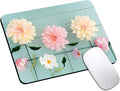 Mouse Pad, Cute Blue Wood Beautiful Flower Mouse Pads by HUOCAIREN