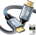 8K HDMI Cable 4ft, 48Gbps High Speed HDMI 2.1 Cable, HDMI Cord 8K@60Hz 4K@120Hz by CABNEER