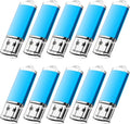 KOOTION Flash Drive 32GB 10 Pack USB 2.0 Thumb Drive Capped Memory Stick Jump by KOOTION