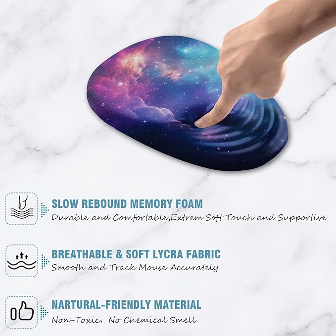 Ergonomic Mouse Pad Wrist Support, Mouse Pad - Image 4