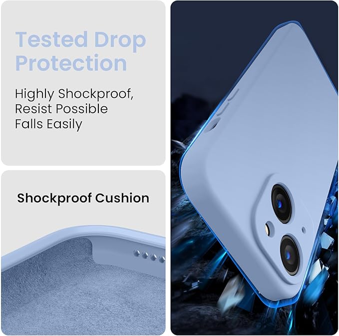FireNova Designed for iPhone 15 Plus Case, Silicone Case with, Soft - Image 4