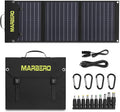 MARBERO 60W Portable Solar Panel 60 Watt Foldable Solar Panel by MARBERO