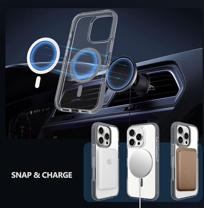 BELTRON Belt Case for iPhone 16 Pro, Slim Protective Transparent Case & - Image 7