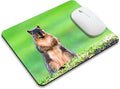 A Cute Animal on The Grass Mouse Pad Mat Rectangle Mousepad by Mzmrss