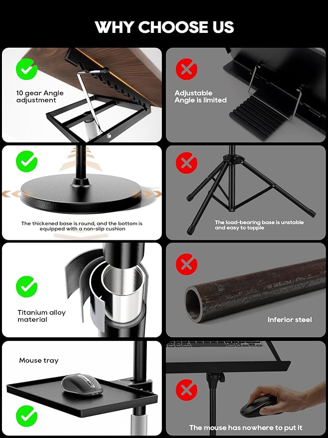 2 in 1 Adjustable Book Stand - Image 6