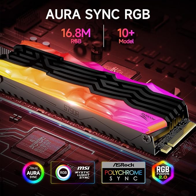 S790R 2TB NVMe M.2 SSD PCIe 4.0 x4, Internal Solid State Drive - Image 4