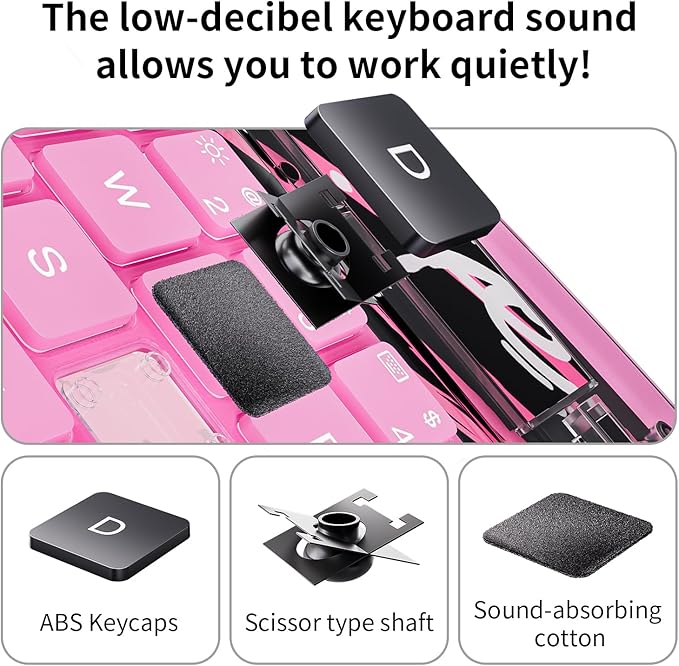 iPad Keyboard Case for 2024 M4 iPad Pro 11 inch, Magic Wireless Keyboard - Image 9