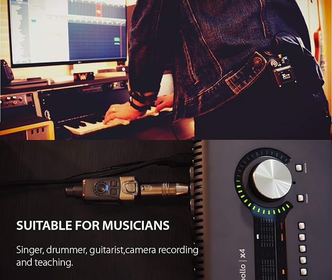 Xvive U4R Wireless in-Ear Monitor System Receiver - Image 3