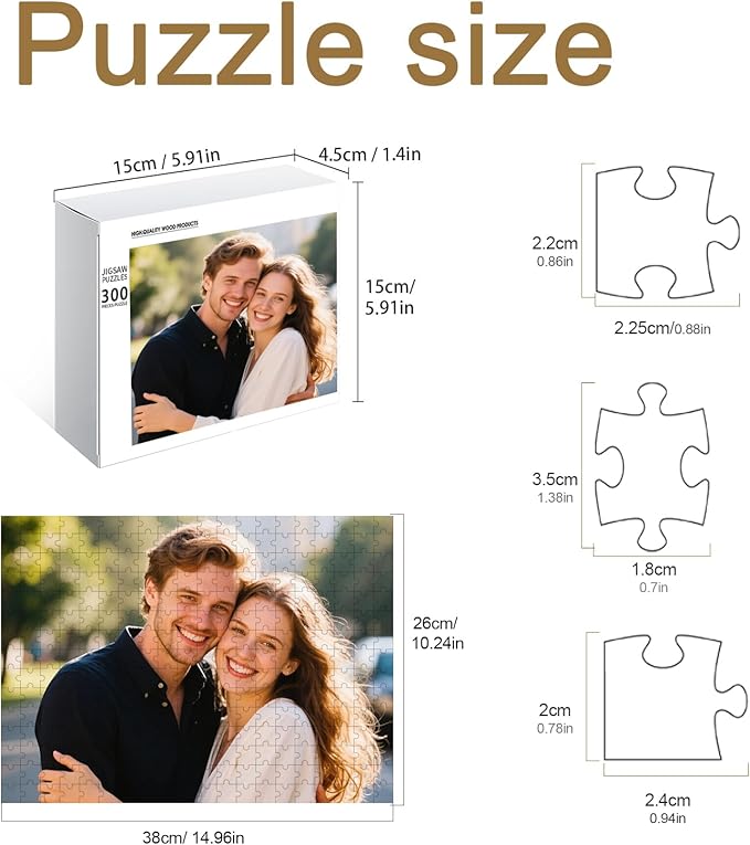 Personalized Photo Puzzle with Glossy Finish – Custom Jigsaw Puzzle - Image 3