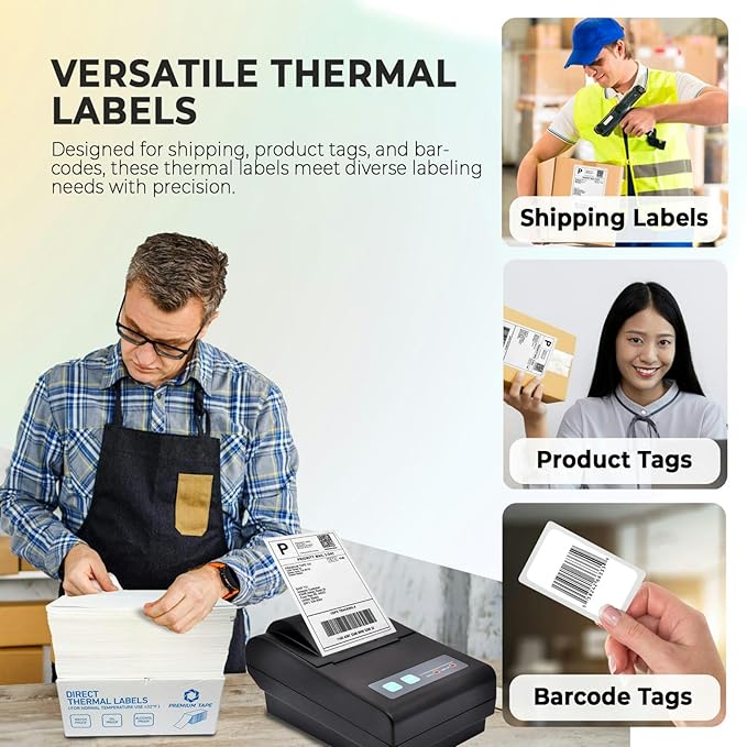 Rockin Rolls Thermal Shipping Labels - Image 6