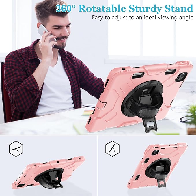 Case for iPad Pro 11 Inch 2022/2021/ 2020/2018: Silicone Cover for iPad 11 Inch - Image 3