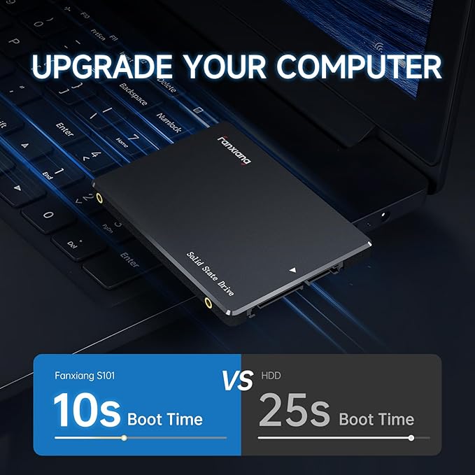 SSD 2TB Internal Solid State Drive SATA III 6Gb/s 2.5", 3D NAND, SLC Cache - Image 3