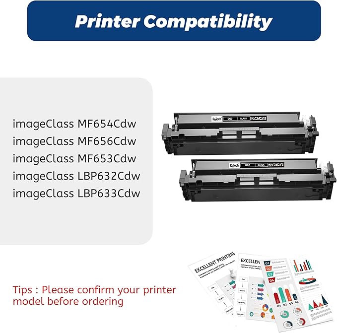 067 Black Toner Cartridge, Replacement - Image 2