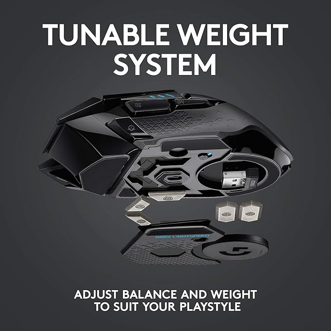 Logitech G502 Lightspeed Wireless Gaming Mouse - Image 7