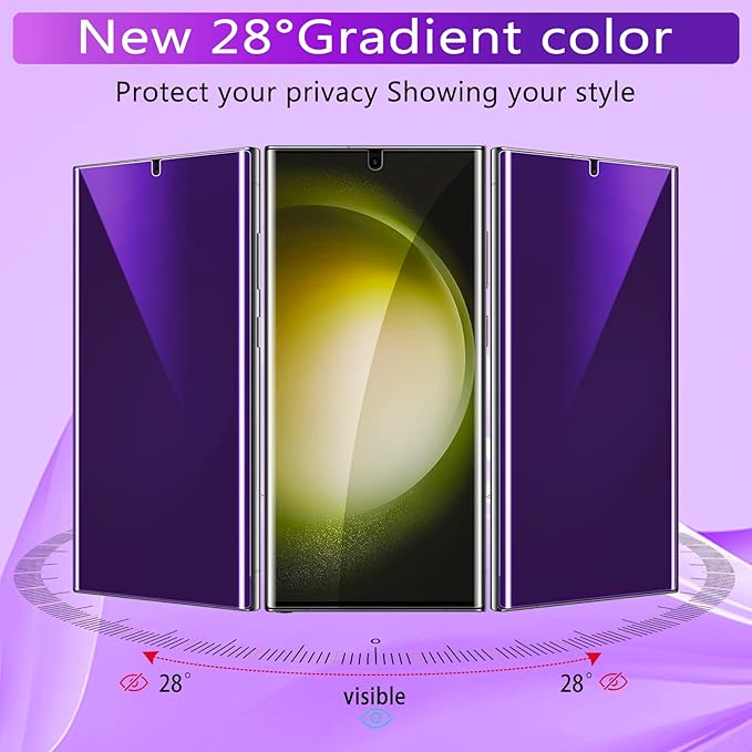 Lesakit Anti-Blue Light Privacy Screen Protector - Image 5
