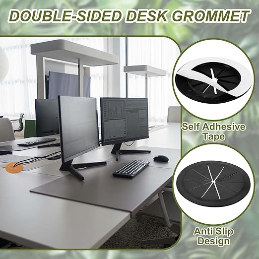 PATIKIL Desk Grommet 3-3/16" - Image 3