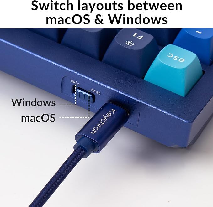 Keychron Q5 Wired Custom Mechanical Keyboard Knob Version, 96% Layout QMK/VIA - Image 5