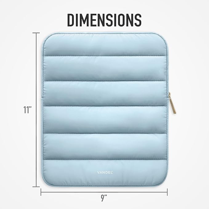 Vandel - The Original Puffy iPad Sleeve 9-11 Inch Tablet Sleeve, Cute iPad Air - Image 7