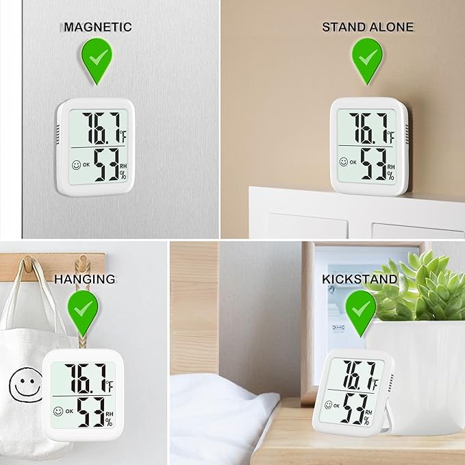 Antonki 2 Pack Room Thermometer - Image 4