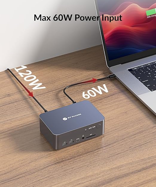 AV Access Docking Station Dual Monitor - Image 7